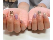 エーナイン イオンモール苫小牧店/レオパードネイル