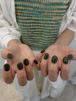 ワンカラーネイル