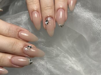 ネイルモア 藤が丘店(nail mor.)/ガラスフレンチ