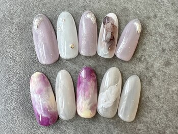 ロッタ(Lotta)の写真/デザインを決めるのが苦手な方には選べる定額メニューがおすすめ★流行りのアートもカラーチェンジも◎
