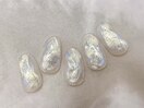 【定額】天の川ネイル ブルー 星