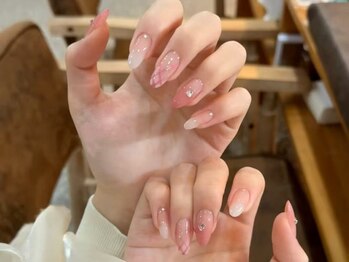 ファンシー 新宿店(Fancy)/冬ネイル/ツイード/ワンホン