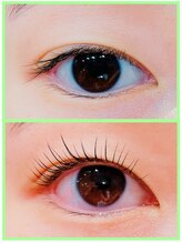 ドットピー(.p)/『ぱっと咲き誇る上向きまつ毛』