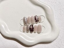 ビーネイル 名古屋志賀本通(B.nail)/ニュアンス定額art/フィルイン