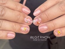 アルジャーノン リトリート(ALGERNON retreat)/押し花ネイル