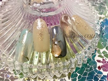 ネイルサロン カラーエイト(Nailsalon COLOR.8)/ニュアンスネイル・ミラーネイル