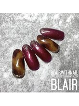 ブレアウィズネイル(Blair with Nail)/べっ甲×ボルドー