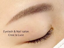 アイラッシュアンドネイルサロン クレアラルーチェ 徳山店(Crea la Luce)の雰囲気（【Waxスタイリング￥4200】形を整えて余計な眉毛を除毛♪）