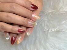 アンガット(angot.)/秋っぽもやもやネイル
