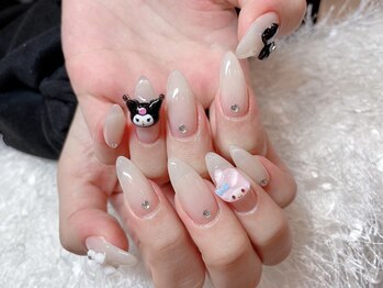 レアネイル 新宿(le'a nail)/キャラクターネイル