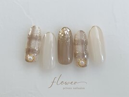 秋冬new☆チェックネイル