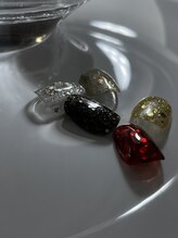 オレ(olle)/christmas nails