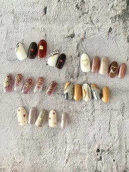リッチ トゥ 半田店(Rich to)の写真/アートのせ放題でオーダーネイル♪多色使いでカラフルにしたい、10本アートで楽しみたい方にオススメ★