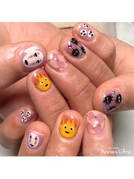 キュアバイアニーアンドジーノ(Qa by Annie&Gino)/《10本手書きアート》