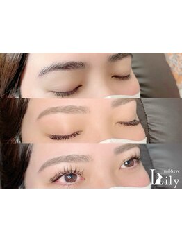 アイブロウメニューがあるサロン