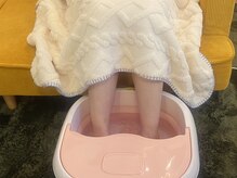 サロン ド ココ(salon de COCO)の雰囲気(施術前にフットバスのサービス☆)