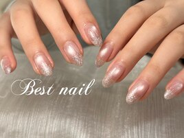 マグネット+ラメグラデーション