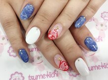 ネイルサロン 爪吉/夏トレンドネイル☆