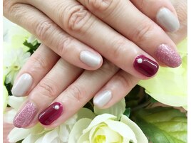 ワンカラー★３色を使って