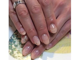 ～ワンポイントフレンチネイル～