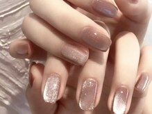 エム 新大久保店(M)/マグネットネイル　￥5500