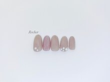 ネイルサロンリシェ 烏丸御池(Recher)/パールのデザイン