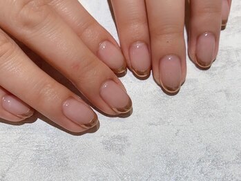 ガレージネイル(GARAGE Nail)/ミラーフレンチ
