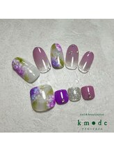 ケイモードネイル(kmode)/紫陽花ネイル
