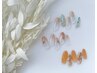 新規限定!オフ無料◆季節のシンプルネイル・アート4本付￥6800◆パラジェル可