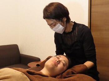 あすかの写真/【目の疲れ・デスクワークが多い方】オールハンドフェイシャルできれいになりながら眼精疲労にアプローチ◎