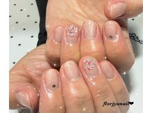 パールピンクnail