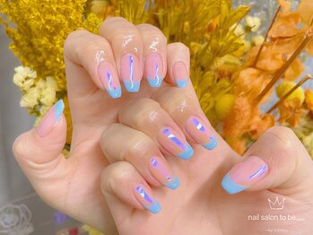 ネイルサロン トゥービー 御徒町上野(To Be)/持ち込みデザインコース7980円