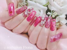 フィオナ 大久保店(Fiona)/期間限定☆ハートパンチネイル
