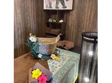アジアンリラクゼーション ヴィラ 円山店(asian relaxation villa)の雰囲気（こちらのお部屋で施術いたします）