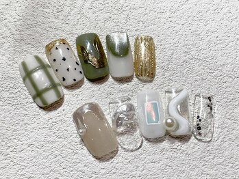 ネイルマジック 仙台一番町店(NAIL MAJIC)/秋のニュアンスネイル