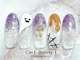ハロウィンネイル