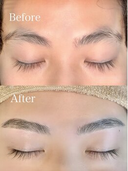 トップ ブロウ オム(TOP BROW HOMME)/メンズ 眉パーマ 眉毛 天王寺