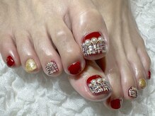 ハンドフット同時13000円☆フットデザインネイル7450円☆