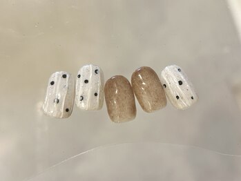 ラクネイル 浦和店(raku nail)/ゆるかわモヘアネイル