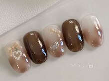 ファンシー 新宿店(Fancy)/冬ネイル/ツイード/ワンホン