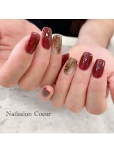 ネイルサロン クール(Nailsalon Coeur)/パイソンネイル