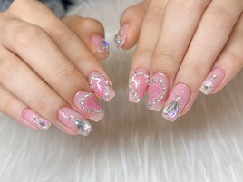 ★キラキラハートネイル★