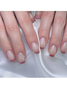 先端グラデーション