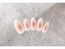 冬のチークネイル
