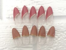 ネイルサロンアンドネイルスクールアートローズ 町田店(Art Rose)/シンプルネイル