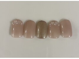 Bコース5200円ショートネイル