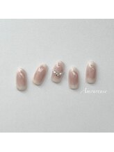 アムルーズ(Amoureuse)/塗りかけネイル♪