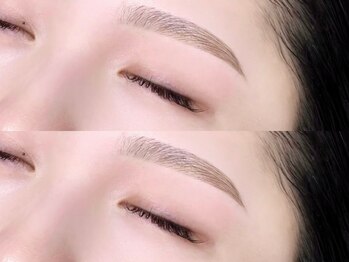 ガウン 表参道(GAUEN)の写真/まつげ&アイブロウセットでまとめてメンテナンス◎似合わせデザインで自分史上最高に魅力的なお目元へ♪