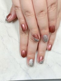 ケア付デザインマニキュア