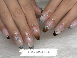 ◇フレンチチェックネイル◇